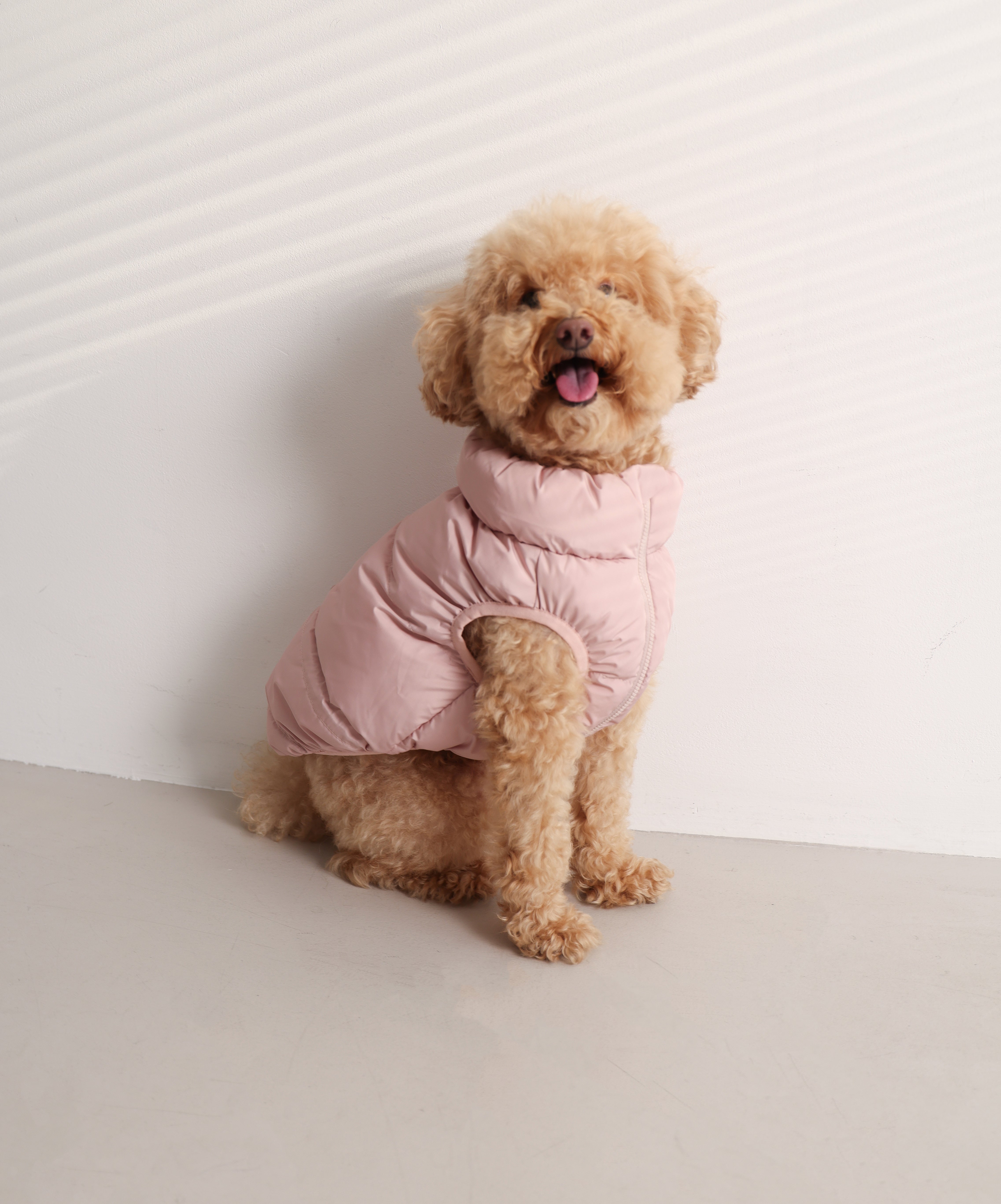 Cushy Puffer Vest - Cherry Blossom