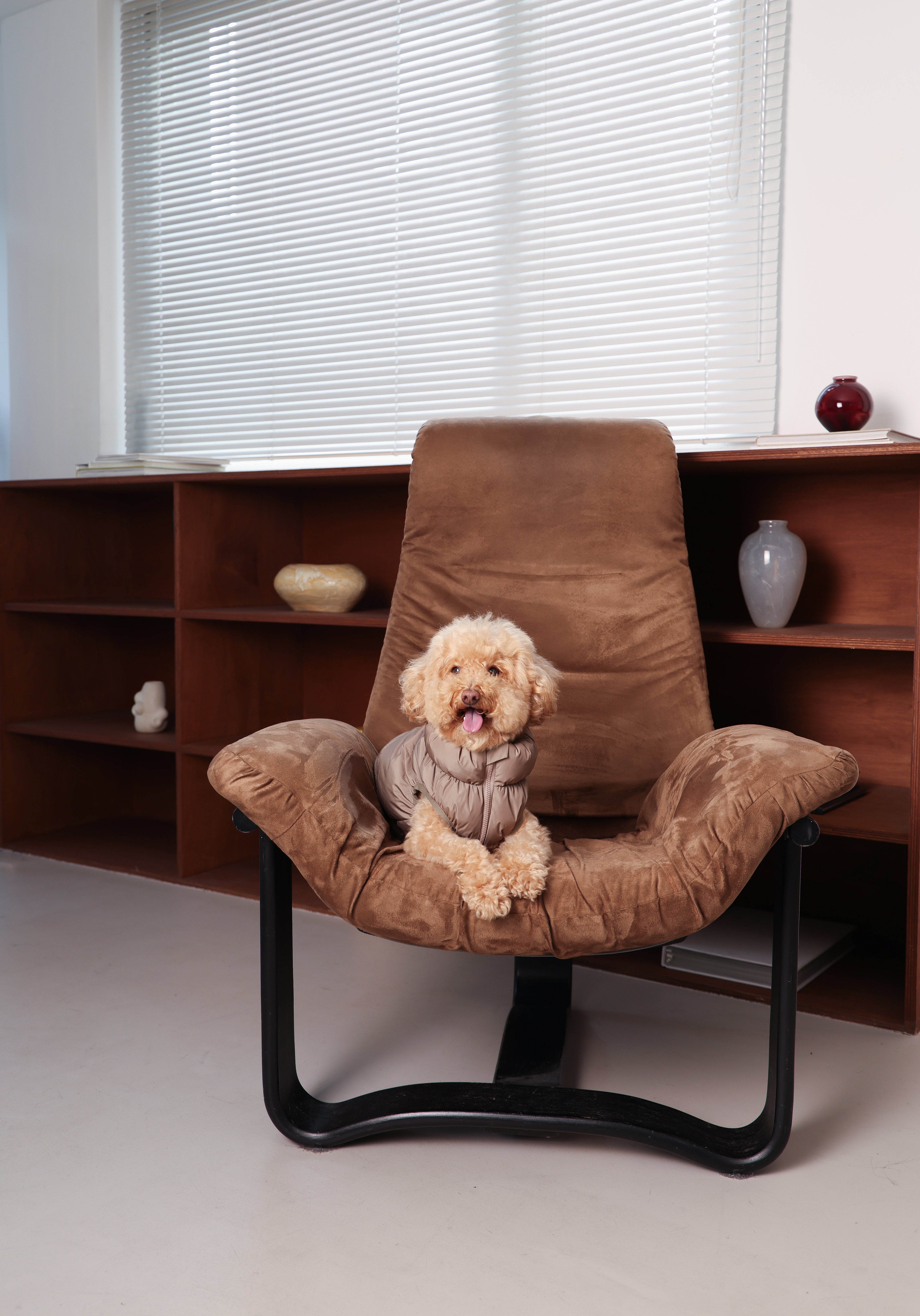 Cushy Puffer Vest - Caffè Mocha