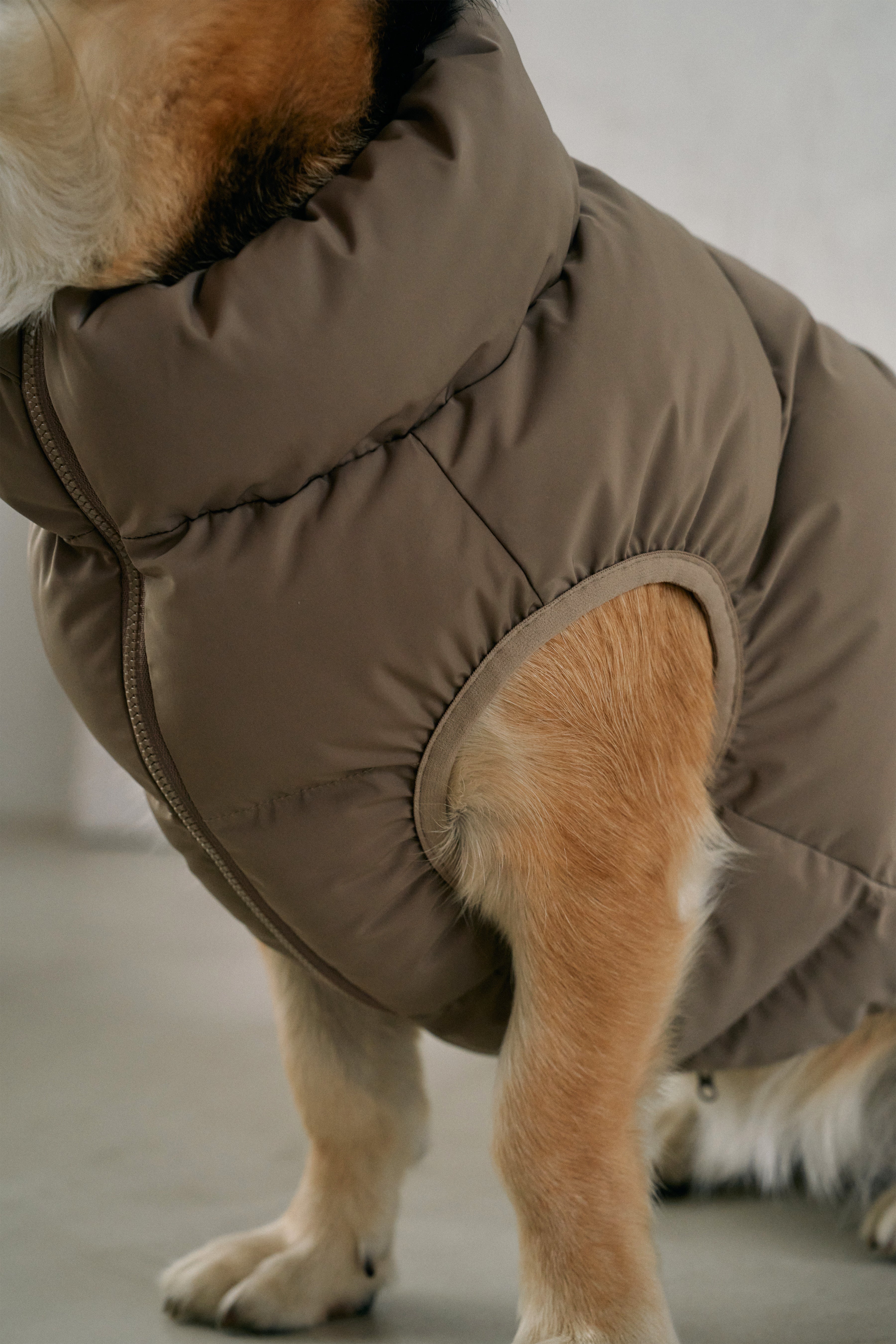 Cushy Puffer Vest - Caffè Mocha