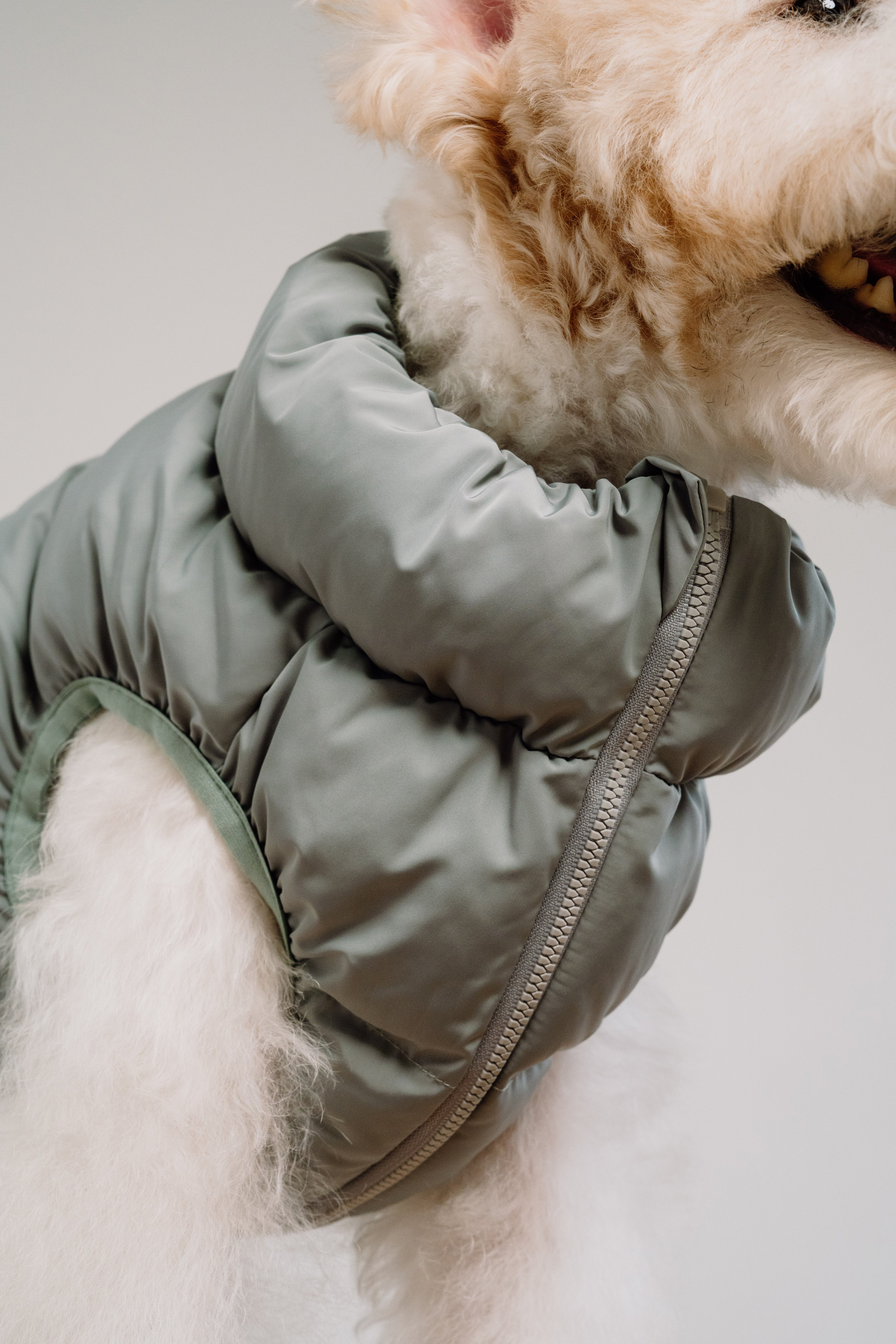 Cushy Puffer Vest - Iceberg Green